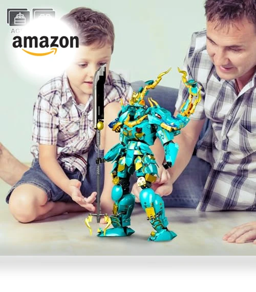 Robot Building Blocks Set — Construction Kits, HIGH GODO