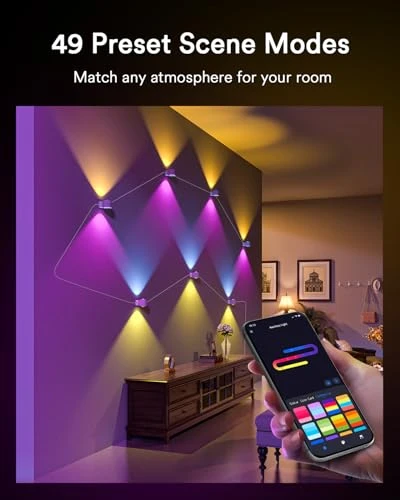 Smart Wall Sconces, Lumary