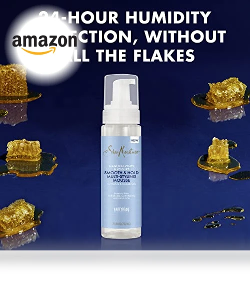 Smooth & Hold Multi-Styling Hair Mousse — Detanglers, SheaMoisture