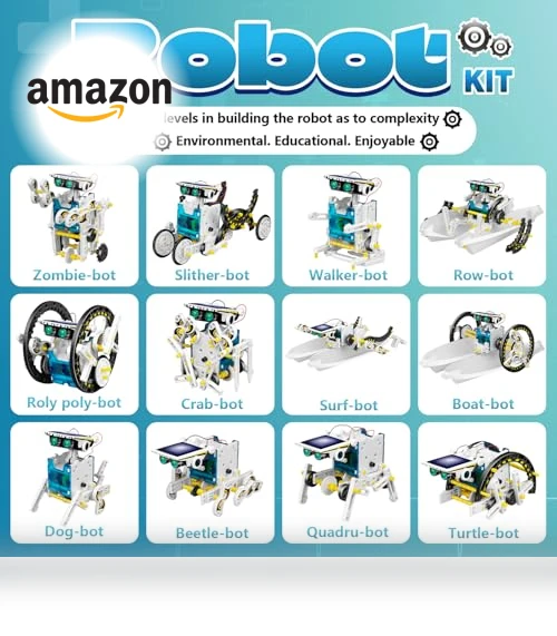 Solar Robot Toys — Solar Power, Dioju