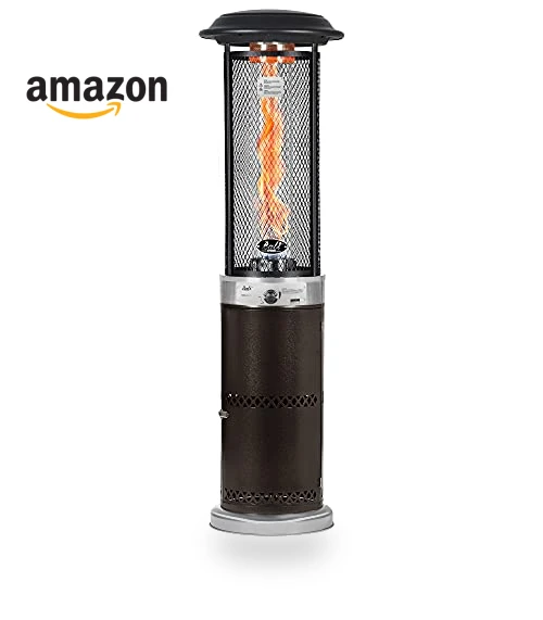 Stainless Steel Standing Propane Patio Heater — Heater Parts, BALI OUTDOORS