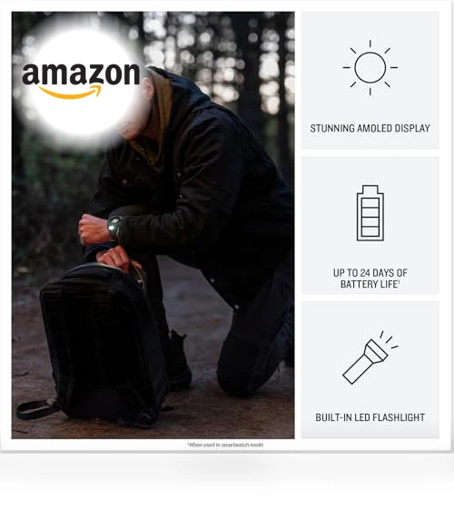 Tactical GPS Smartwatch — Sport Watches, Garmin
