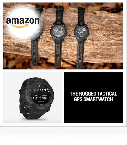 Tactical GPS Smartwatch — Sport Watches, Garmin
