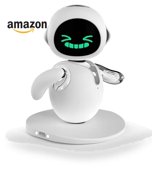 Touch Interactive Desk Companion Toy — Interactive Animal Companions, Energize Lab