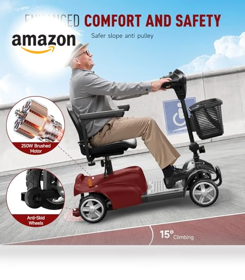 4 Wheel Mobility Scooter — Push Scooters, POWET