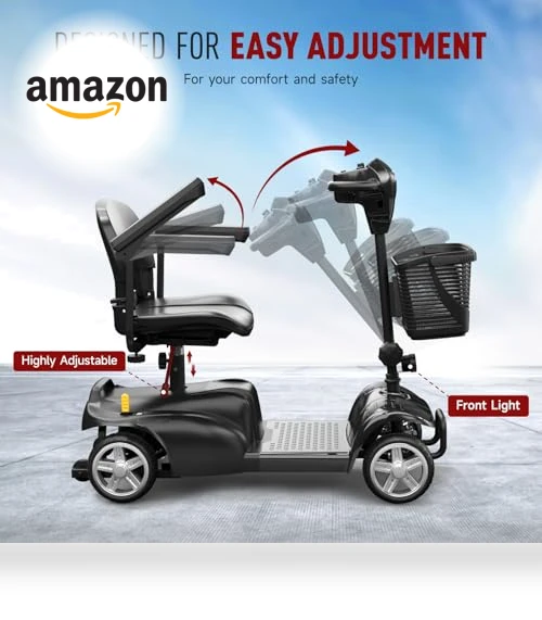 4 Wheel Mobility Scooter — Push Scooters, POWET