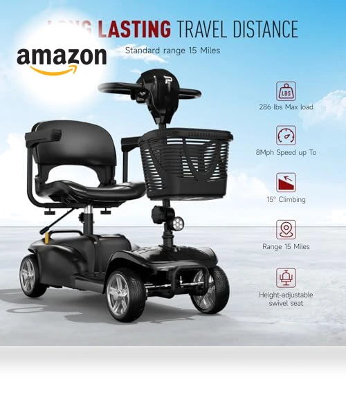 4 Wheel Mobility Scooter — Push Scooters, POWET