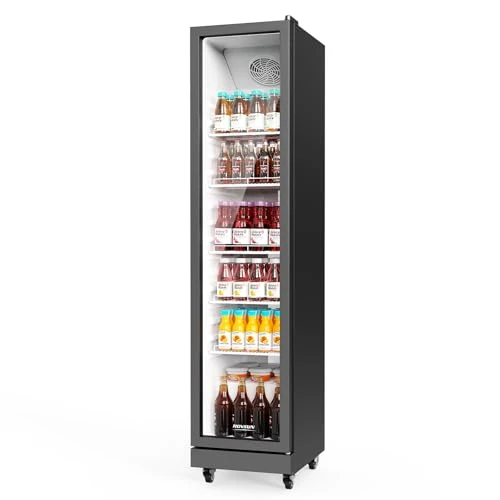 Beverage Refrigerator Commercial Display Cooler, ROVSUN