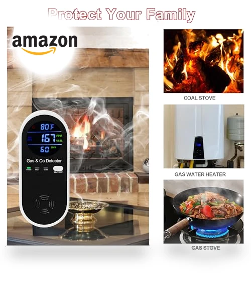 Combination Gas & Carbon Monoxide Detector — Carbon Monoxide Detectors, KOABBIT
