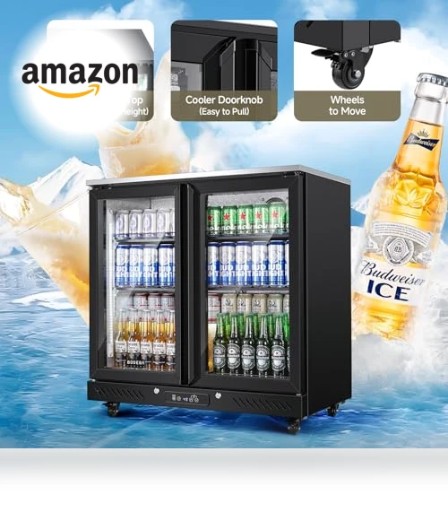 Commercial Bar Beverage Refrigerator — Drink Coolers, BODEGA