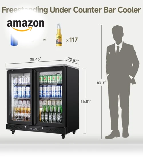 Commercial Bar Beverage Refrigerator — Drink Coolers, BODEGA