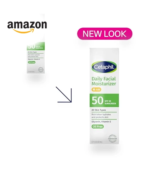 Daily Facial Moisturizer SPF 50 — Creams & Moisturizers, Cetaphil