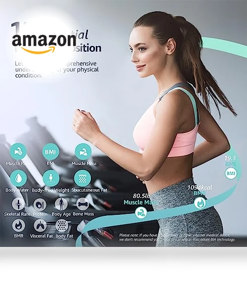 Digital Bathroom Smart Scale — Weight Management Tools, Posture