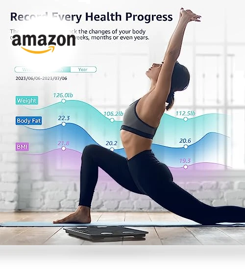 Digital Bathroom Smart Scale — Weight Management Tools, Posture