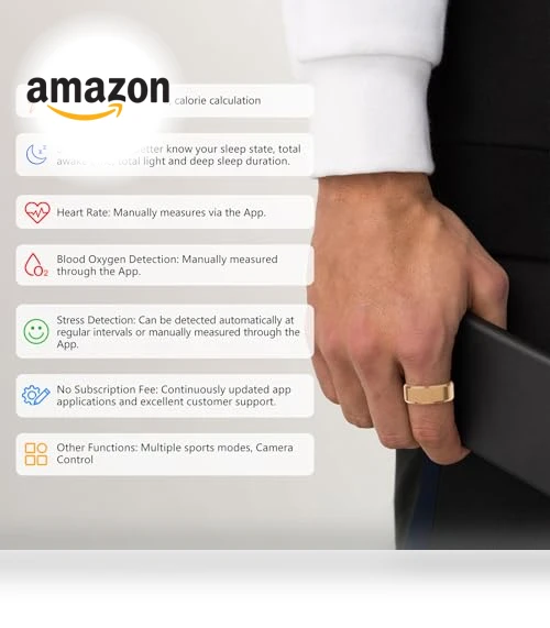 Fitness Tracker Smart Ring — Smartwatches, Tulbeys