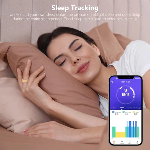 Fitness Tracker Smart Ring, Tulbeys