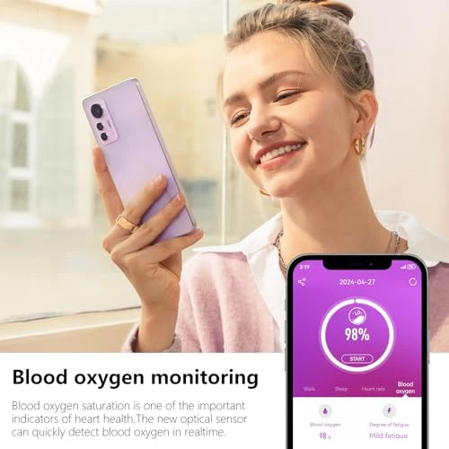 Fitness Tracker Smart Ring, Tulbeys