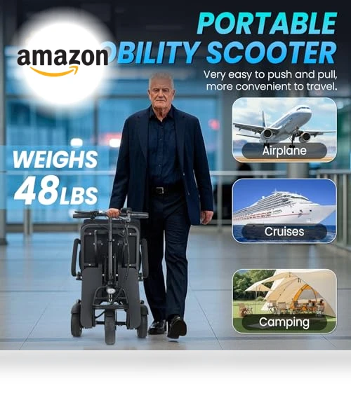 Folding Mobility Scooter — Mobility Scooters, WEYRAL