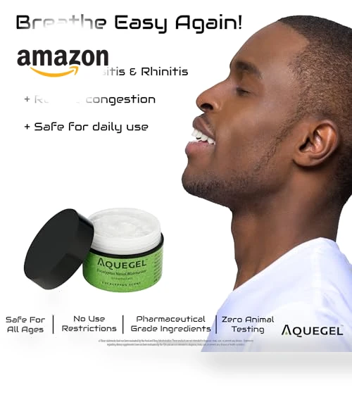 Nasal Moisturizer with Eucalyptus — Moisturizing, Aquegel Cosmetics, LLC