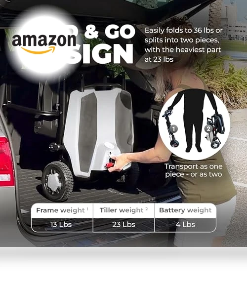 Portable Folding Mobility Scooter — Push Scooters, Discover Your Mobility