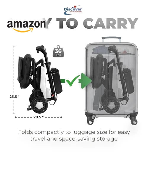 Portable Folding Mobility Scooter — Push Scooters, Discover Your Mobility