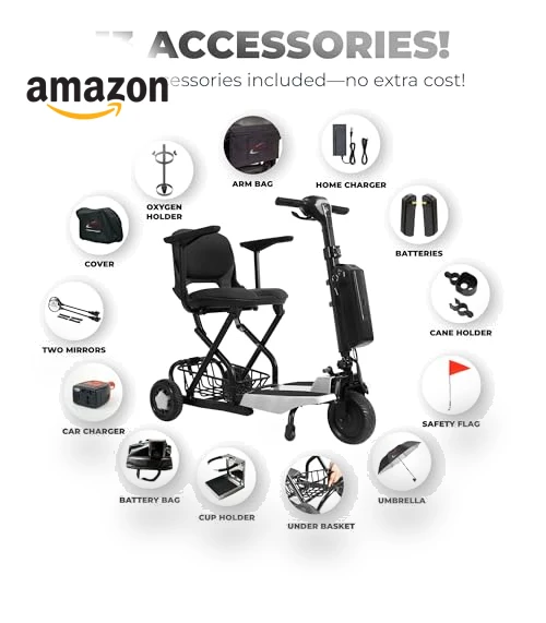 Portable Folding Mobility Scooter — Push Scooters, Discover Your Mobility