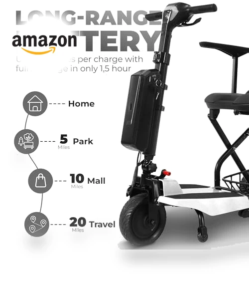 Portable Folding Mobility Scooter — Push Scooters, Discover Your Mobility