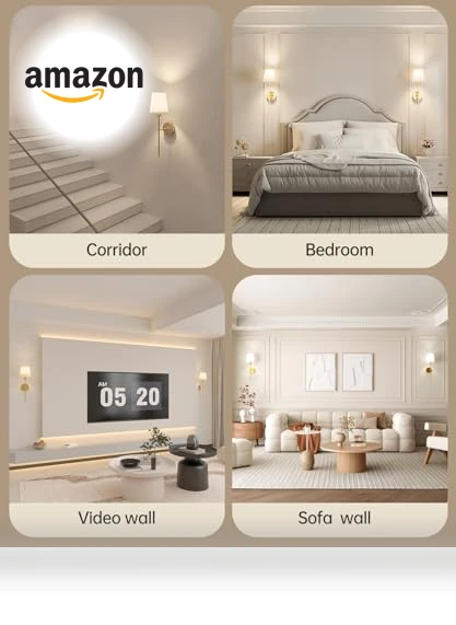 Rechargeable Wall Sconce Set — Wall Lighting, CASGAL