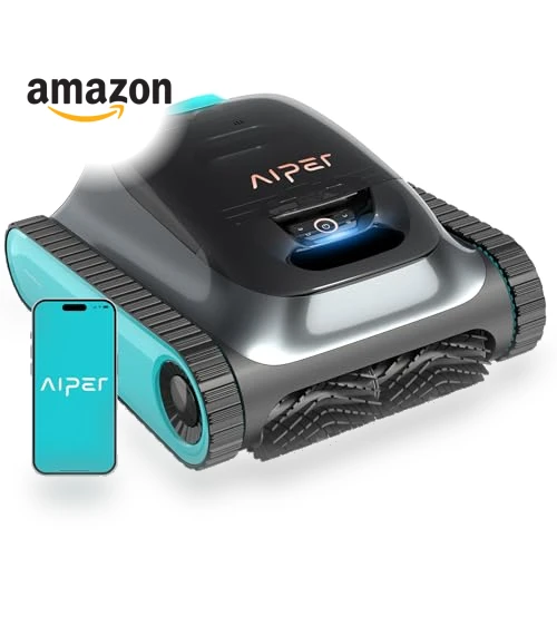 Scuba S1 Robotic Pool Cleaner — Automated Pool Maintenance, AIPER