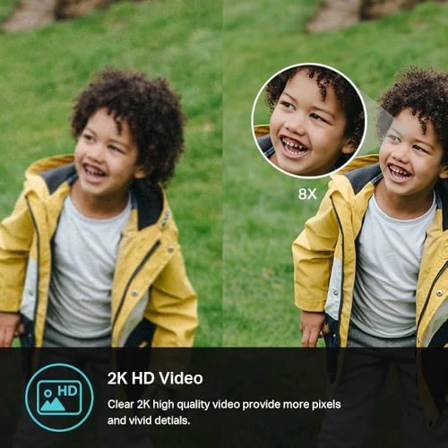 Smart 2K QHD Security Camera Outdoor Wired — Security Camera, TP-Link