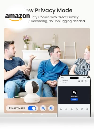 Smart 4K UHD Pan & Tilt Indoor Security Camera — Smart Home Security, Reolink
