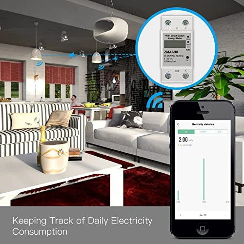 Smart Energy Monitor Switch Meter — Energy Monitor