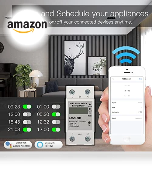 Smart Energy Monitor Switch Meter — Smart Home Modules