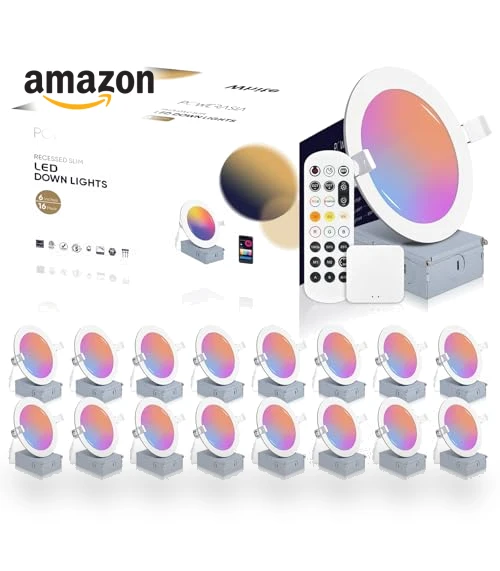 Smart Recessed Lighting — LED, POWERASIA