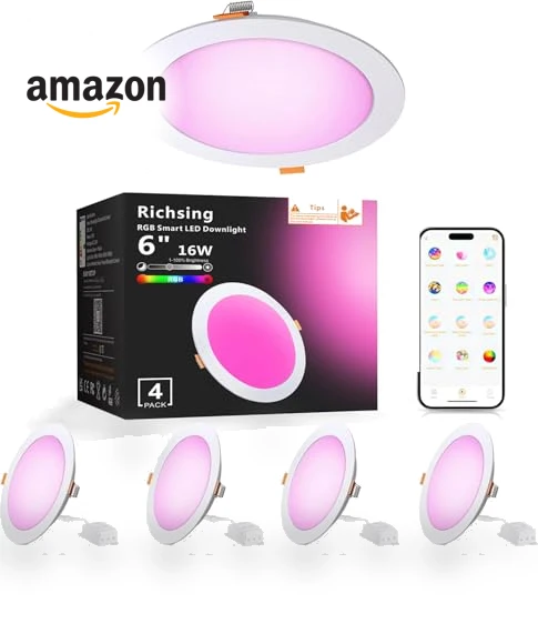 Smart Recessed Lighting — LED, RICHSING