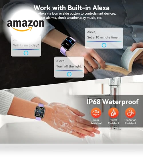 Smart Watch with Alexa Built-in — Smartwatches