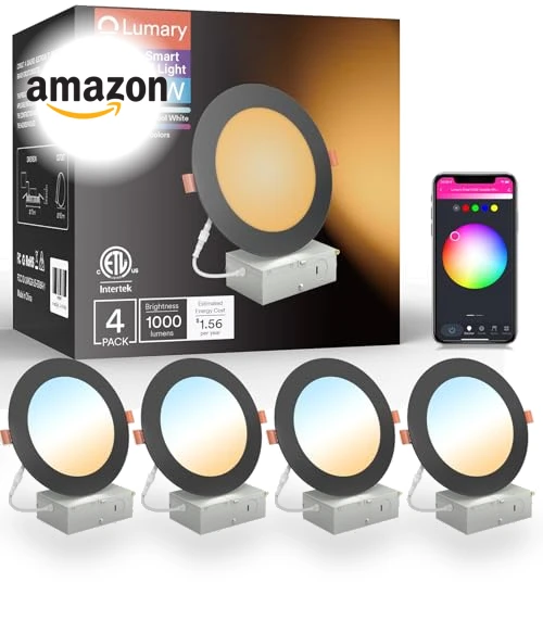 Smart WiFi Recessed Lights — Recessed Lighting, Lumary