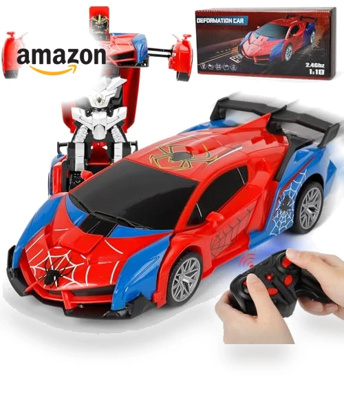 Transforming Robot Toy Car — Interactive Figures & Robots, Gezolligheid