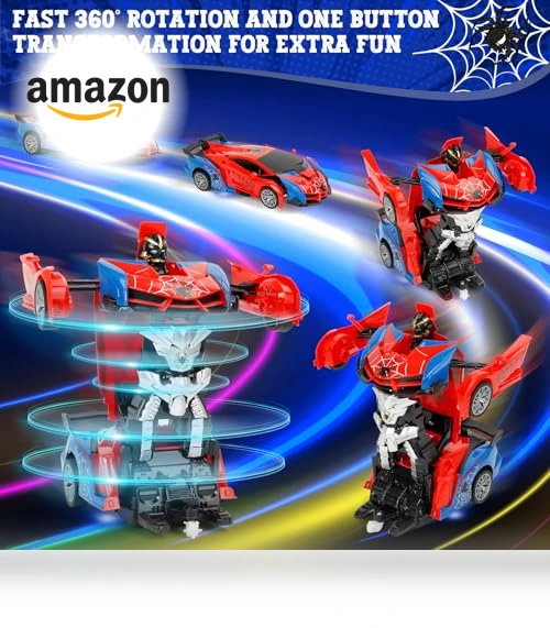 Transforming Robot Toy Car — Interactive Figures & Robots, Gezolligheid