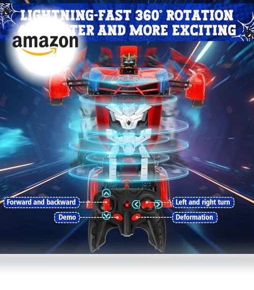 Transforming Robot Toy Car — Interactive Figures & Robots, Gezolligheid