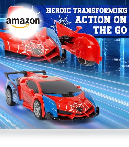 Transforming Robot Toy Car — Interactive Figures & Robots, Gezolligheid