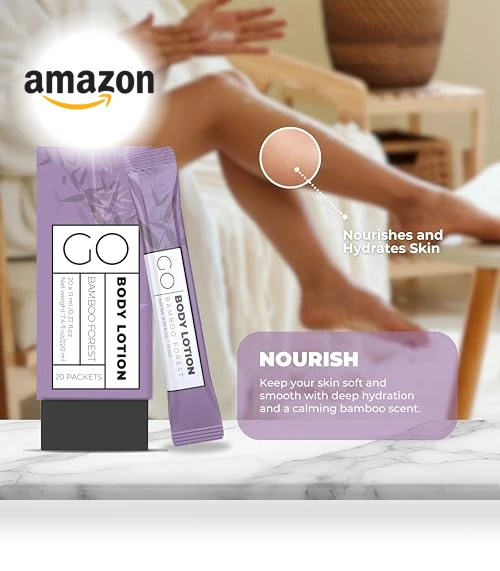 Travel Size Lotion Packets — Massage Oils & Lotions, Go Essentials