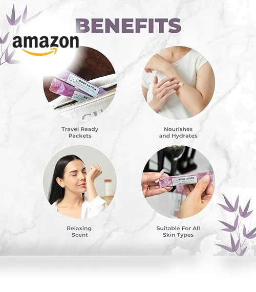 Travel Size Lotion Packets — Massage Oils & Lotions, Go Essentials