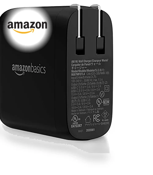 Two-Port GaN Wall Charger — Chargers, Amazon