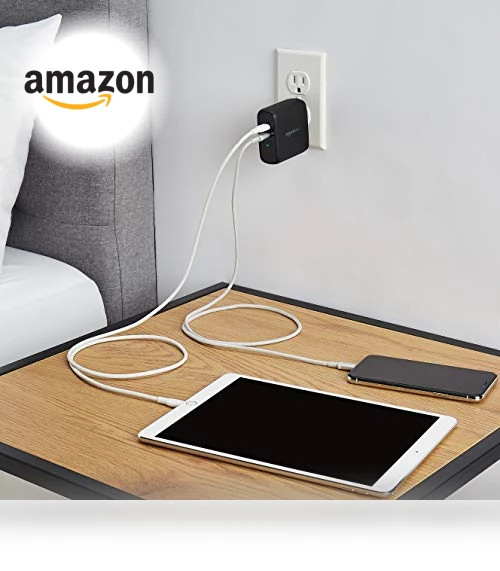 Two-Port GaN Wall Charger — Chargers, Amazon