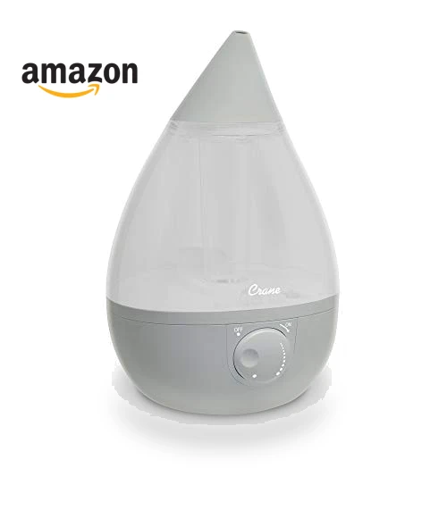 Ultrasonic Teardrop Cool Mist Humidifier — Air Moisturizers, Crane