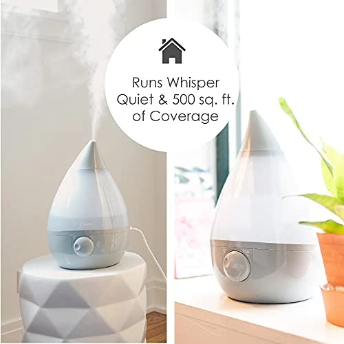 Ultrasonic Teardrop Cool Mist Humidifier, Crane