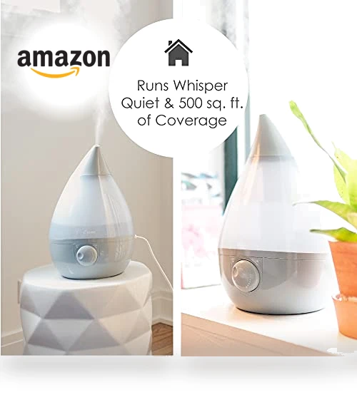 Ultrasonic Teardrop Cool Mist Humidifier — Air Moisturizers, Crane