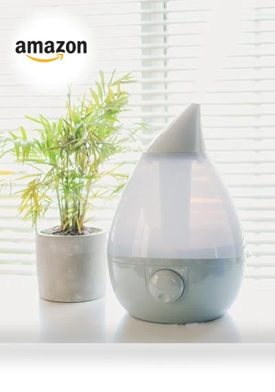Ultrasonic Teardrop Cool Mist Humidifier — Air Moisturizers, Crane