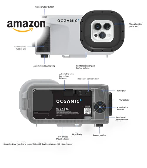 Underwater Housing for iPhone — Underwater Camera Enclosures, Oceanic